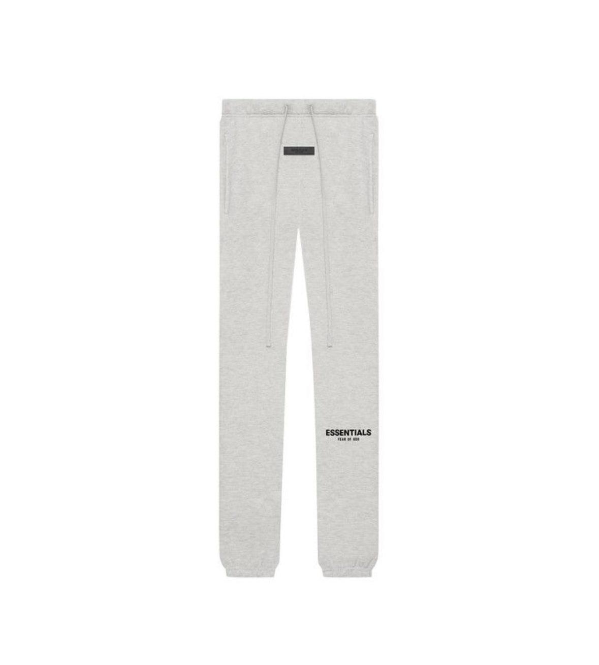HEATHER GREY ESSENTIAL SWEATPANTS (CUFFED)