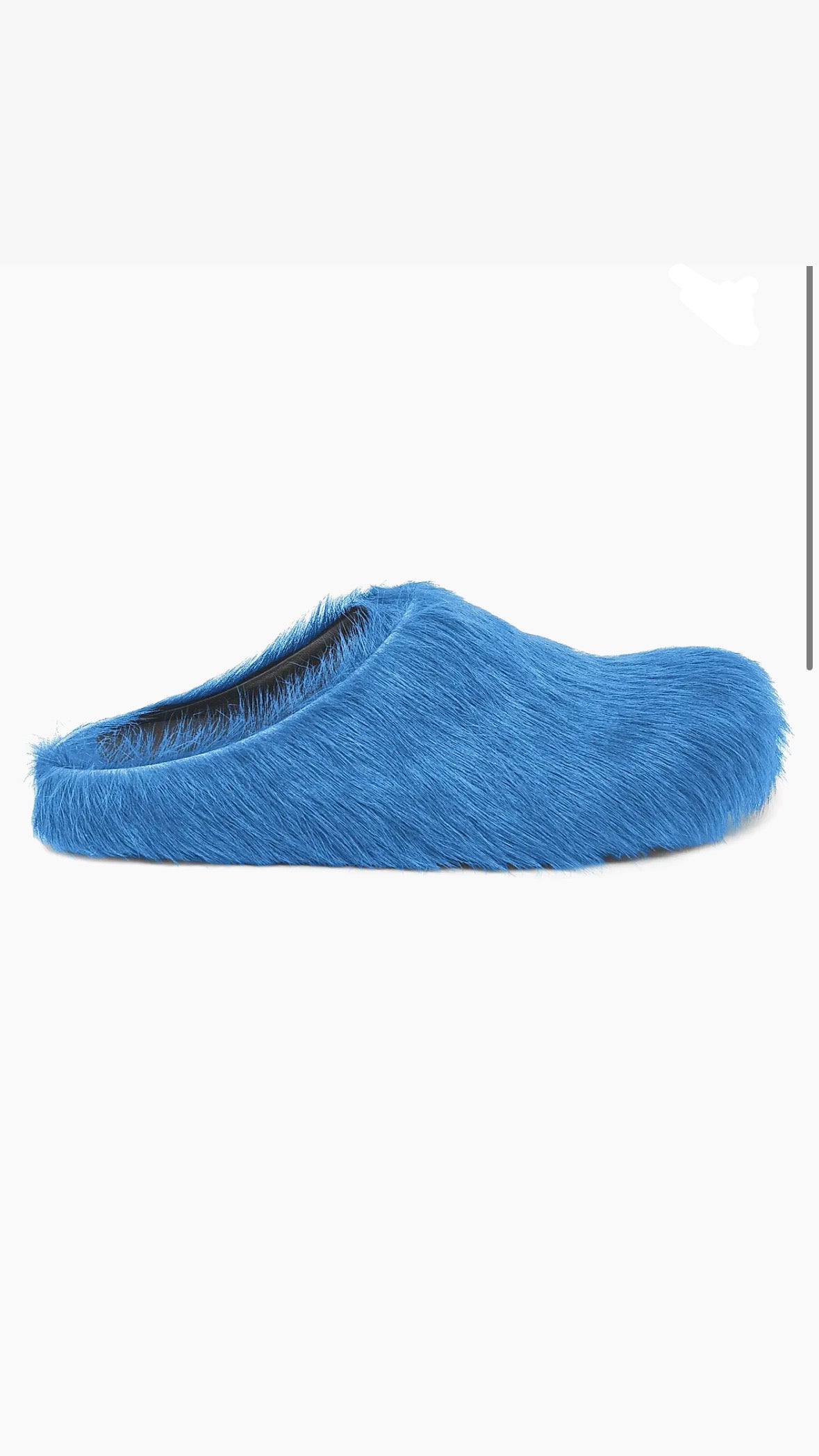 BLUE MARNI SLIP-ON LOAFERS