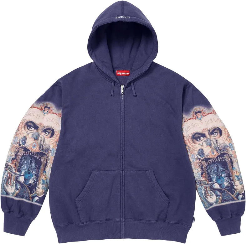 Michael Jackson Zip Up 'Navy'