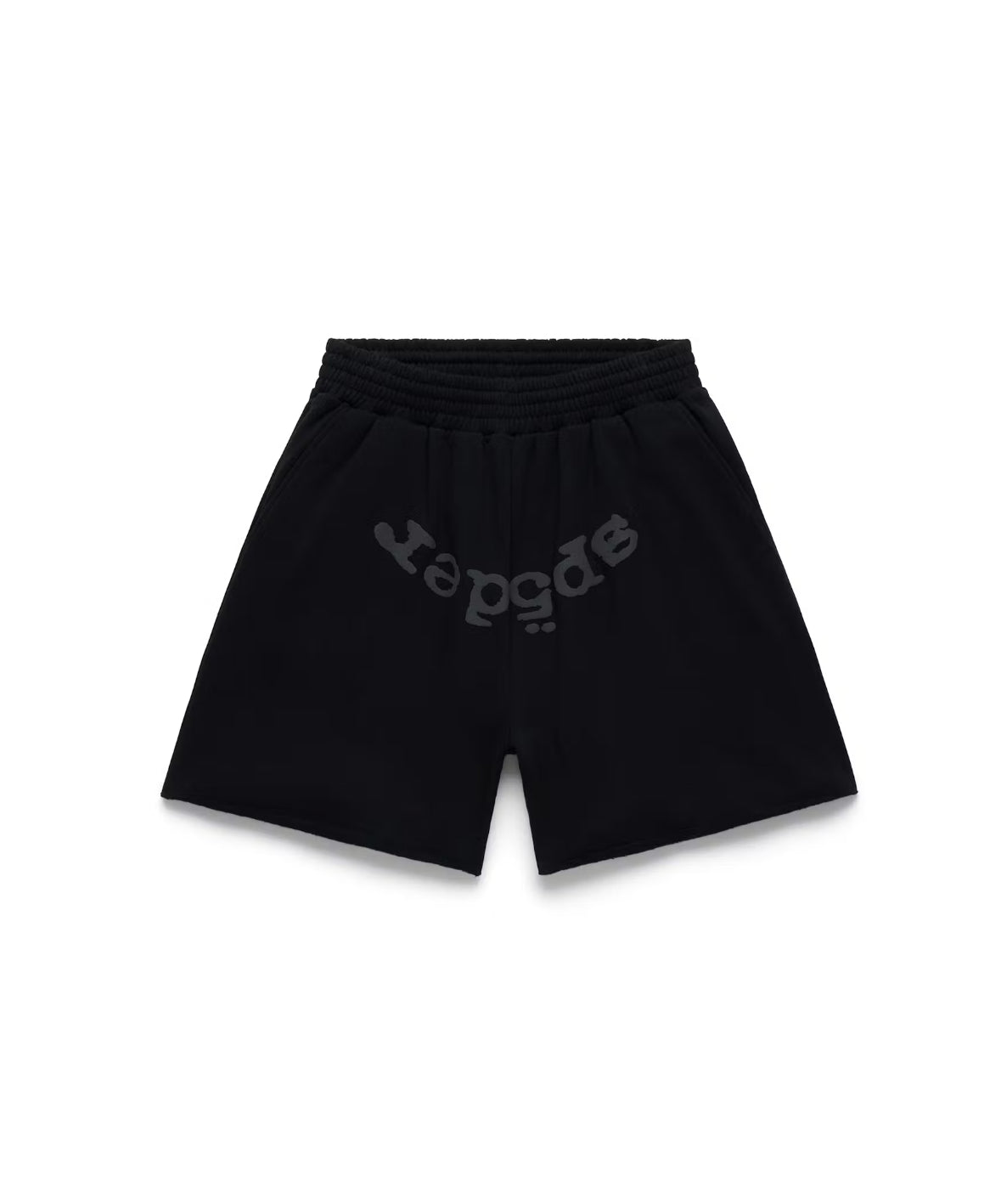 BLK SP5DER SHORTS