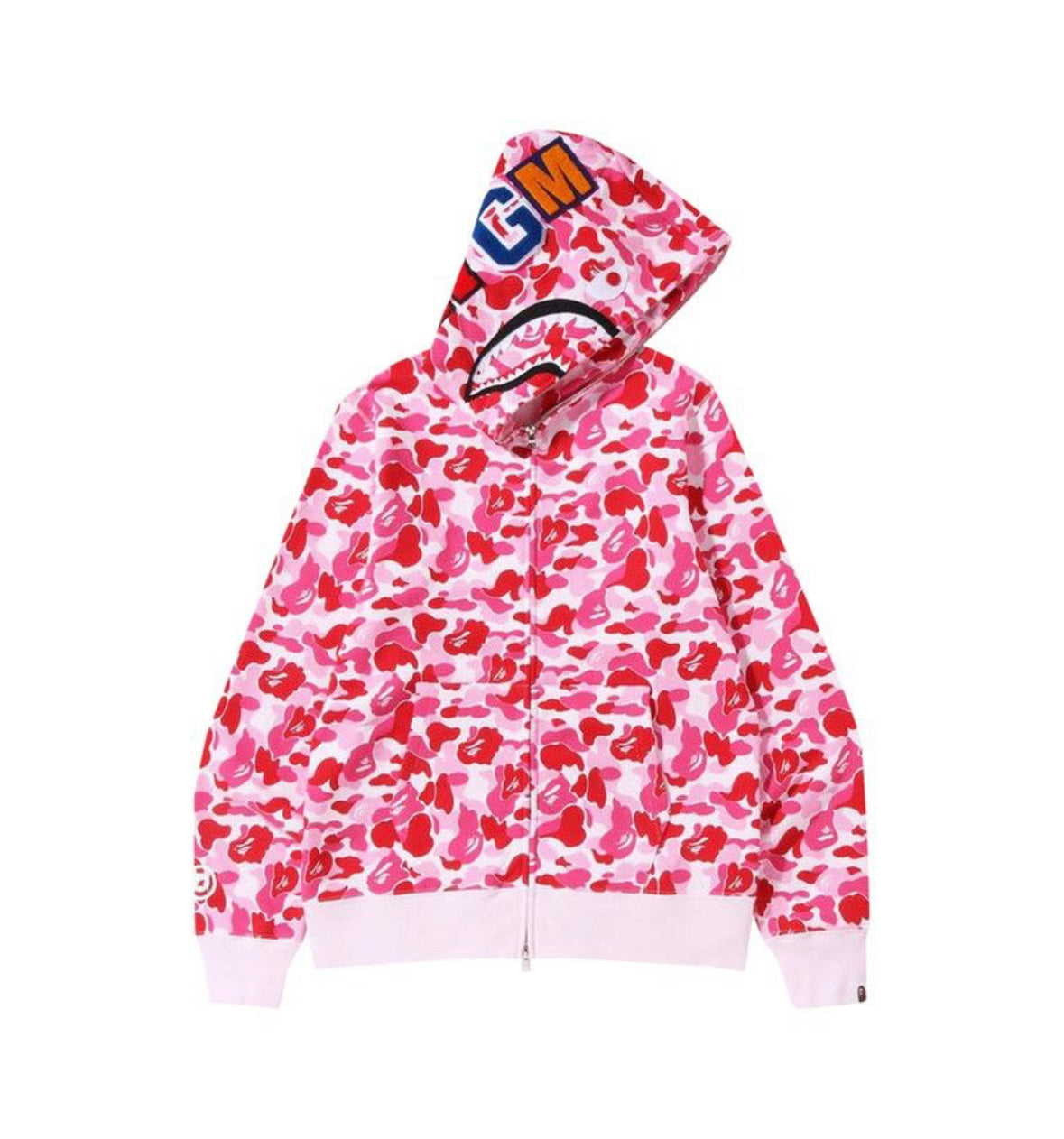 PINK CAMO FULL ZIP