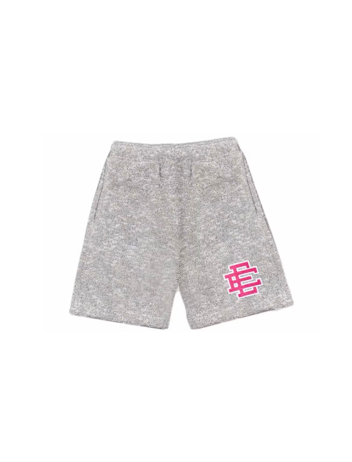Eric Emanuel EE Bouclé Shorts 'Grey/Pink'