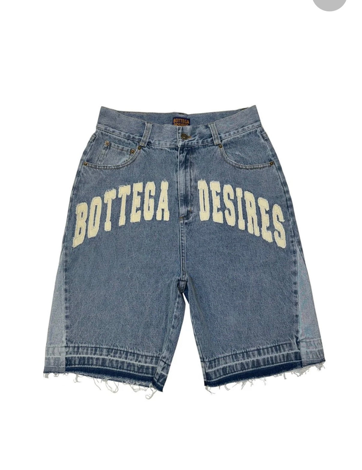 Bottega Desires Denim Shorts 'Blue'