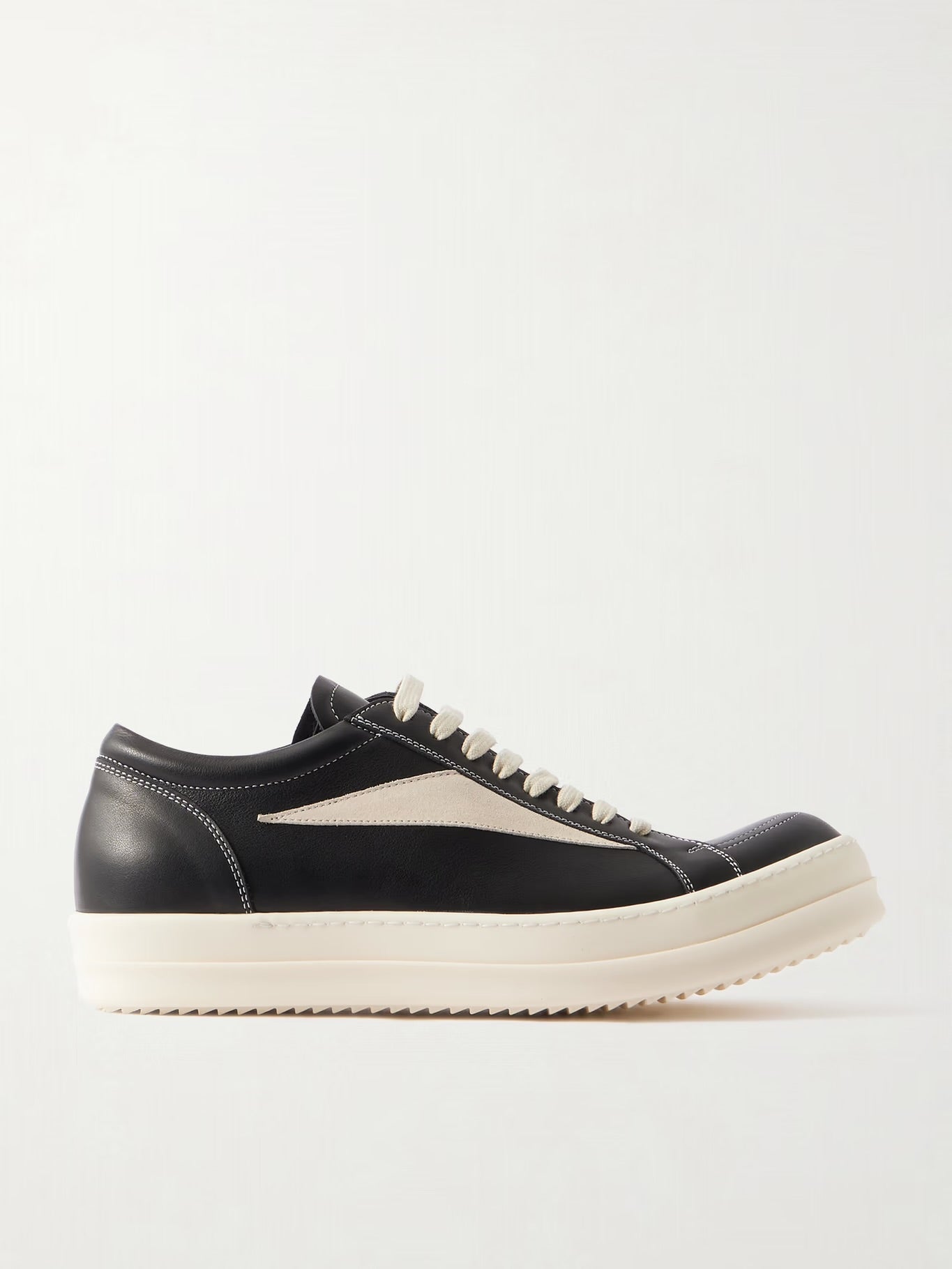 VINTAGE LOW ‘BLACK/WHITE’ (LEATHER)