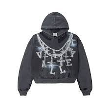 VALE FOREVER BIG CHAIN HOODIE 'BLACK'