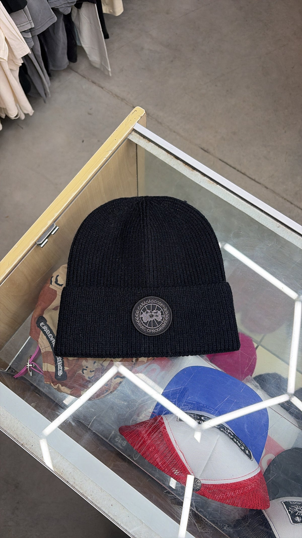 Canada Goose Beanie 'Black on Black'