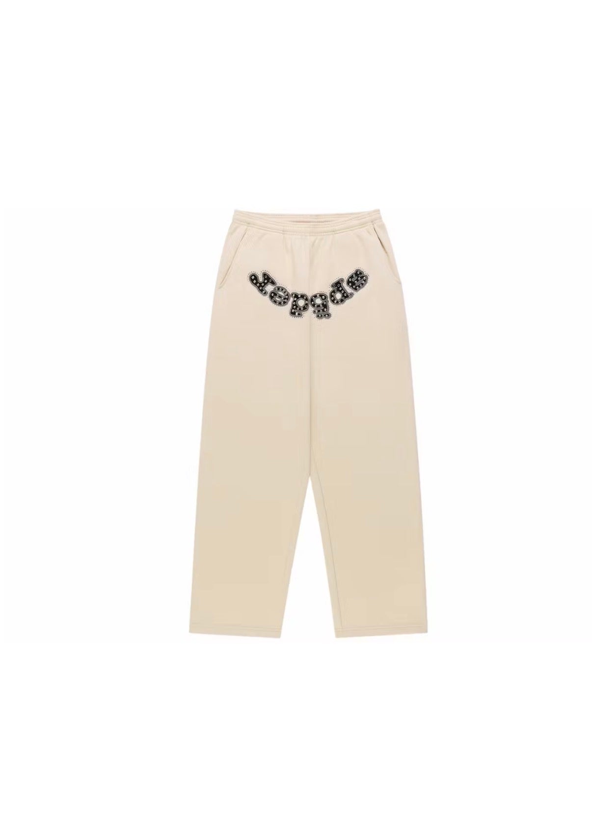 Sp5der Mixed Stone OG V2 Sweatpants 'Cream'