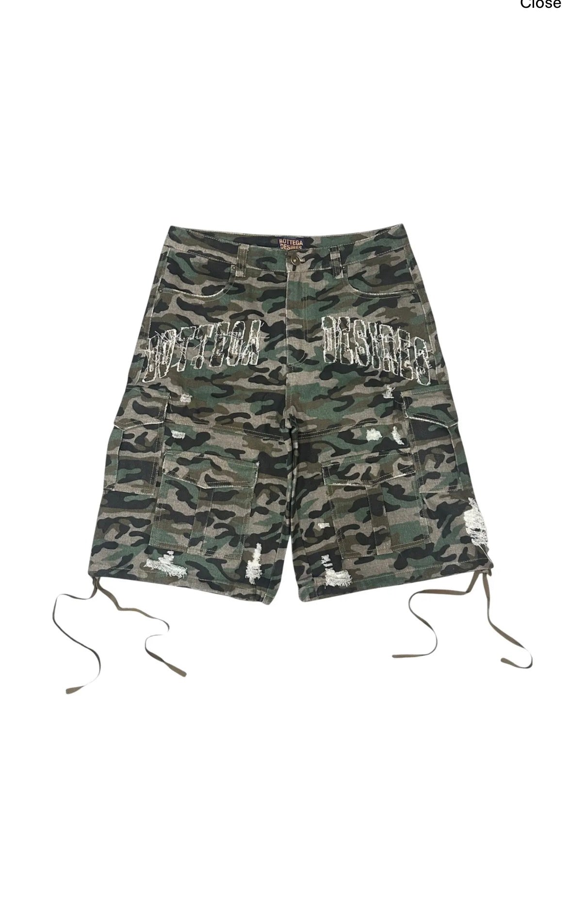 Bottega Desires Cargo Shorts 'Camouflage'