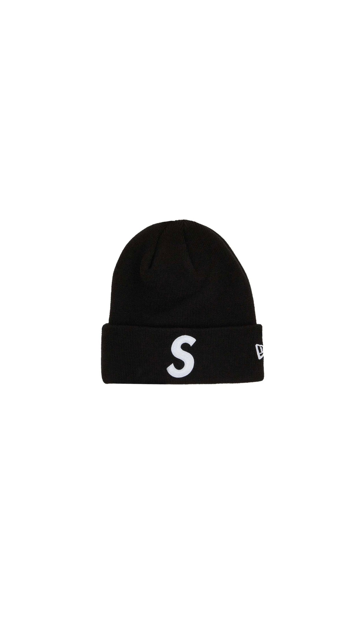 Supreme New Era S Logo Beanie 'Black'