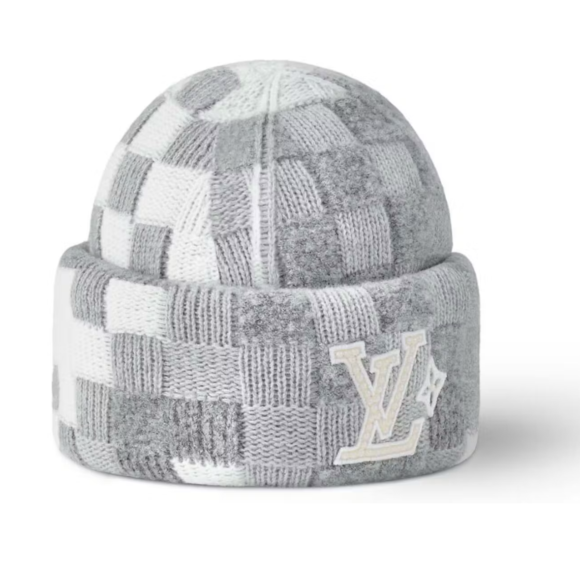 LOUIS VUITTON LV CRUSH DAMOFLAGE BEANIE