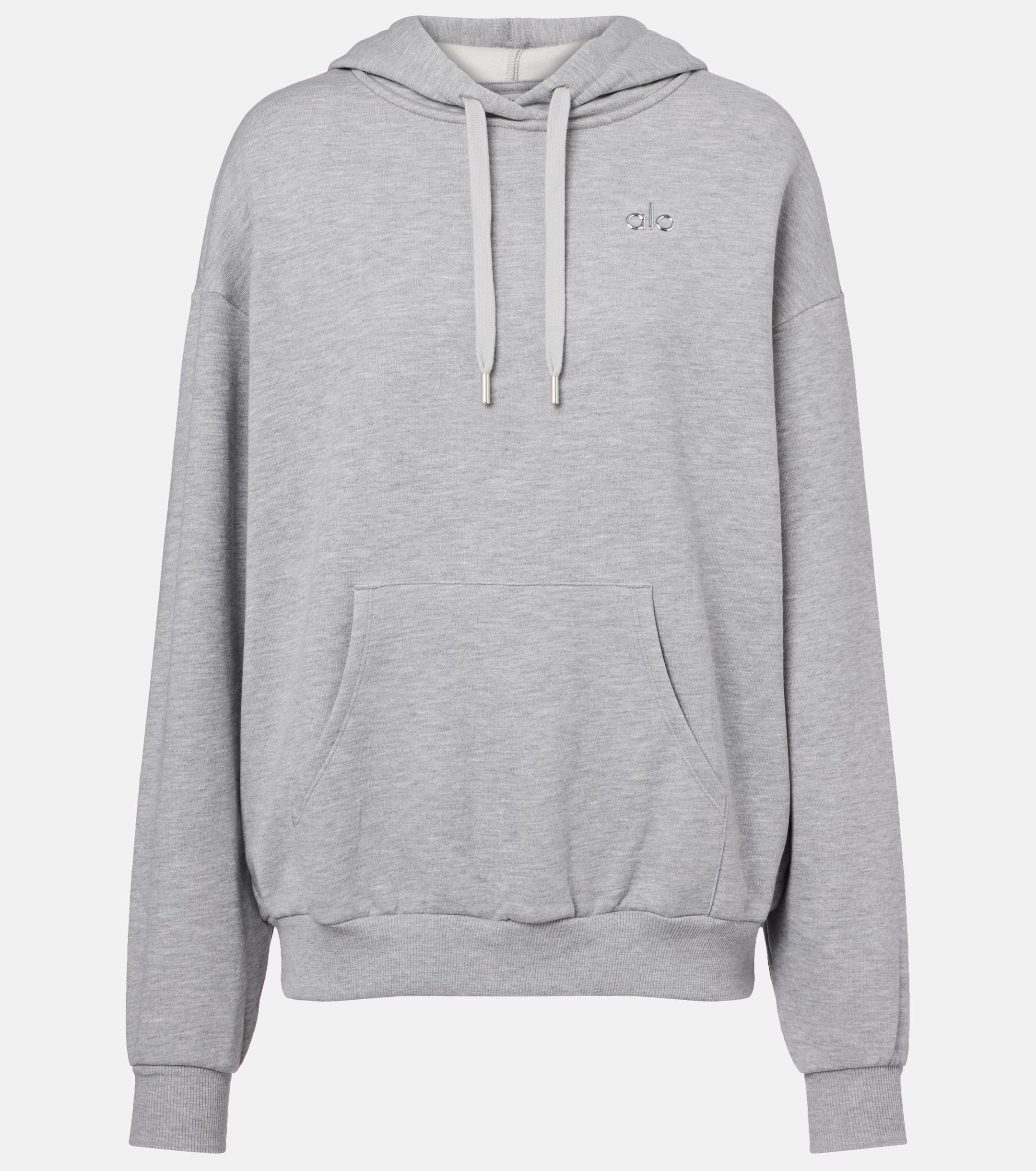 ALO ACCOLADE HOODIE 'HEATHER GREY'