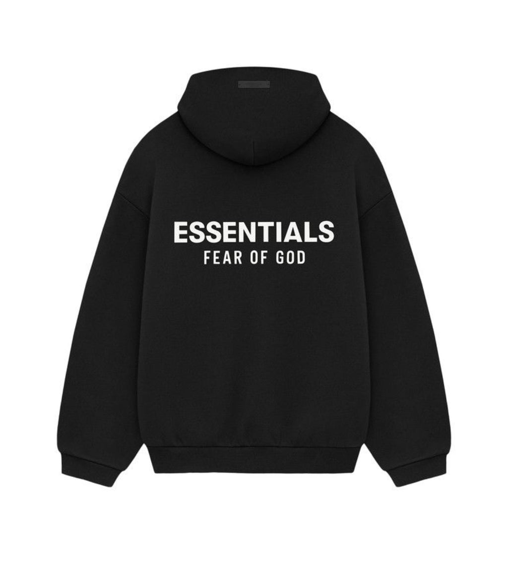 BLACK FW24 ESSENTIALS HOODIE